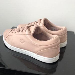 Lacoste Shoes - Baby Pink Lacoste Sneakers Lacoste Shoes - Baby Pink Lacoste Sneakers